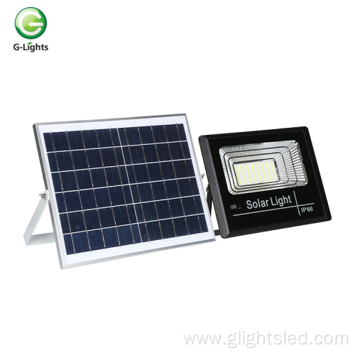 Aluminum waterproof outdoor 25w 40w led solar flood light